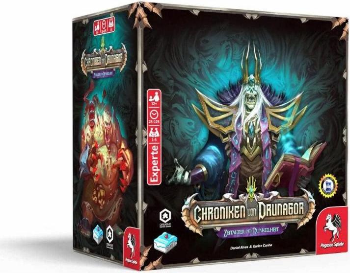 Pegasus 57340G - Chronicles of Drunagor, board game, for 1-5 players, from 12 years (DE edition). (German)