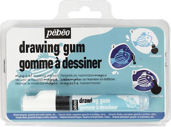 Produktbild Creativ Company Kalligraphiemarker Drawing Gum 1 Stück, Transparent (Transparent, 1 x)