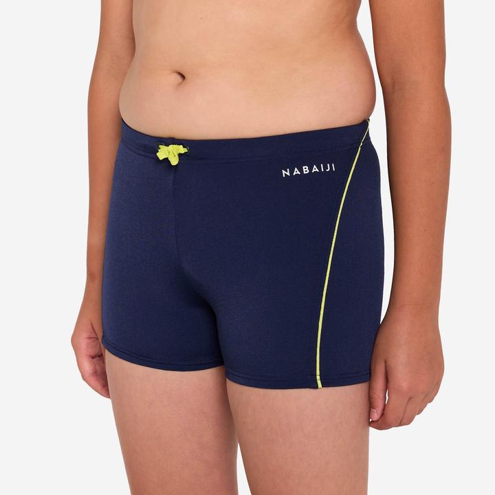 Produktbild Nabaiji Badehose Boxer Jungen - 100 Plus dunkelblau (14, 15, 16)
