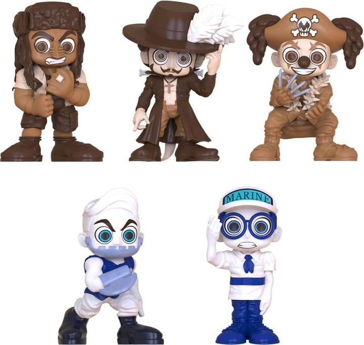 Actual product image Boti ONE PIECE 39653 - COLLECTIBLE FIGURES 5-PACK PIRATES & MARINES
