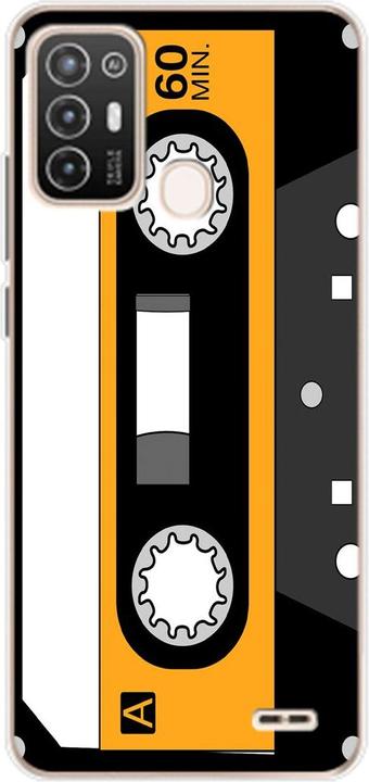 Produktbild König Design Hülle Handy Schutz für ZTE Blade A52 Case Cover Tasche Bumper Etuis Backcover (ZTE Blade A52)