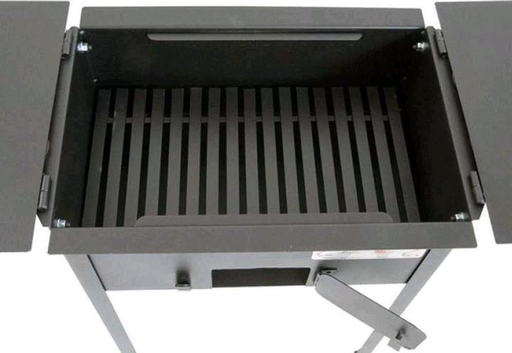 Image du produit Cruccolini ELBA Barbecue au charbon de bois 38x25 cm en acier robuste (38 cm)