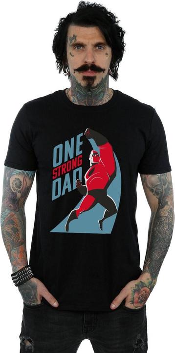 Immagine prodotto Disney The Incredibles One Strong Dad Maglietta Uomo (XXL)