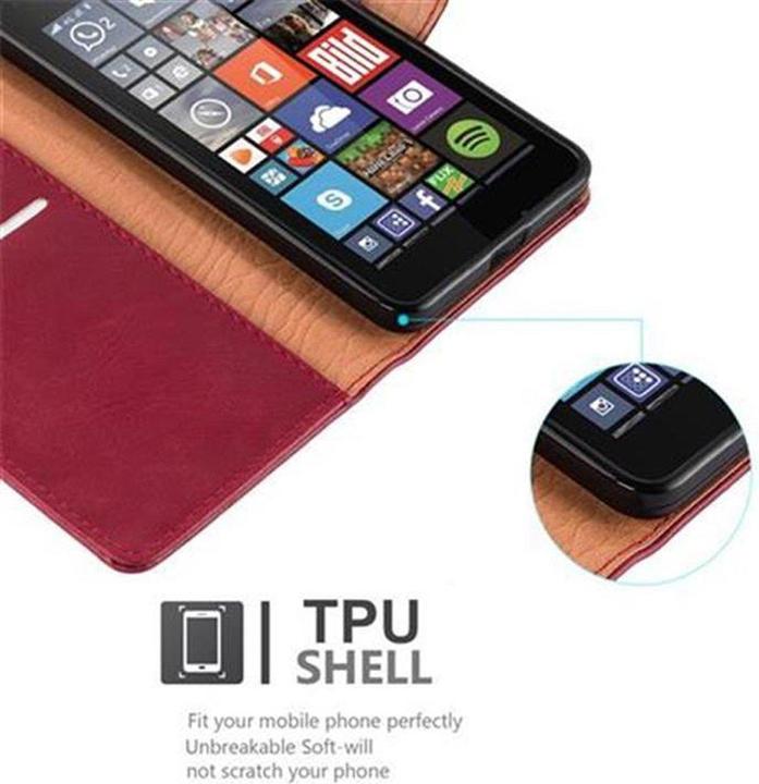 Produktbild Cadorabo Book Luxury Cover (Microsoft Lumia 640)