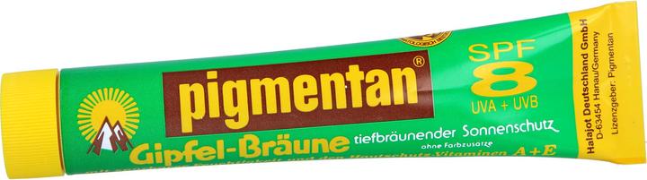 Produktbild Pigmentan Gipfel-Bräune SPF 8 Sonnenschutzcreme, 50 ml Creme (Sonnencreme, Bis SPF 10, 50 ml)