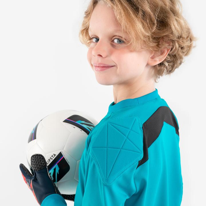 Produktbild Kipsta Kinder Fussball Torwarttrikot - F100 türkis (8, 9, 10)