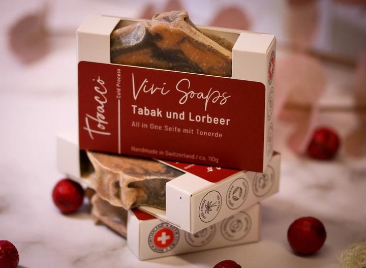 Immagine prodotto Vivi Soaps Tabacco - Profumo di tabacco e alloro per il sapone (Sapone duro)