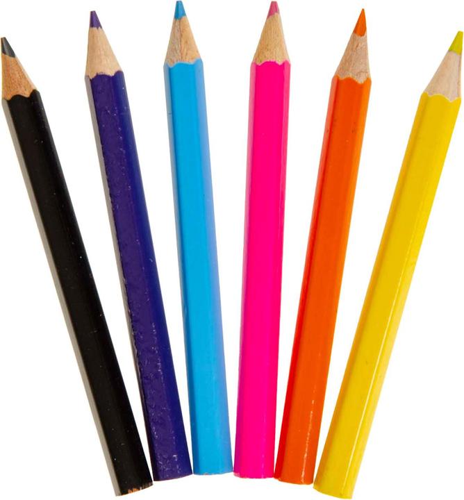 Produktbild LG-Imports Superhelden-Buntstifte, 6 Stk. (6 x)
