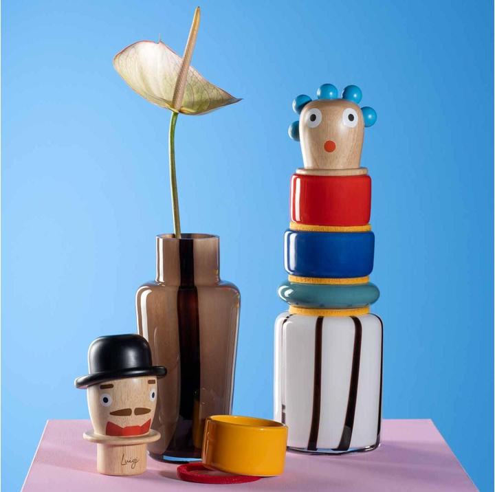 Actual product image Leonardo Vase Luigi 33 cm, Braun, Höhe: 33 cm (1 x, 100 x 100 x 33 cm)