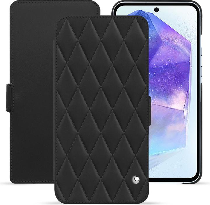 Actual product image Noreve Horizontal leather flap shell (Samsung Galaxy A55)