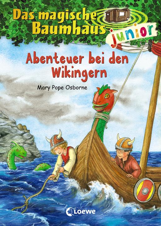 Produktbild Das magische Baumhaus junior - Abenteuer bei den Wikingern (Deutsch, Mary Pope Osborne, Jutta Knipping, Sabine Rahn, 2018)