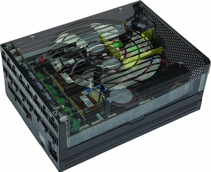 Actual product image Corsair Power supply AX1600i 1600 W, incl. power cable (1600 W)