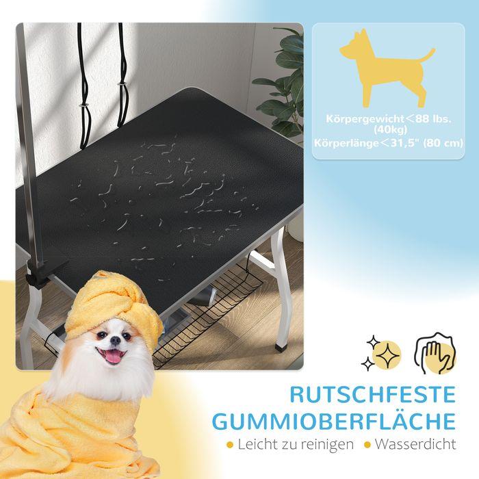Produktbild Swisshandel24 Hundepflegetisch, höhenverstellbar Trimmtisch für Hunde, klappbar Schertisch (Hund)