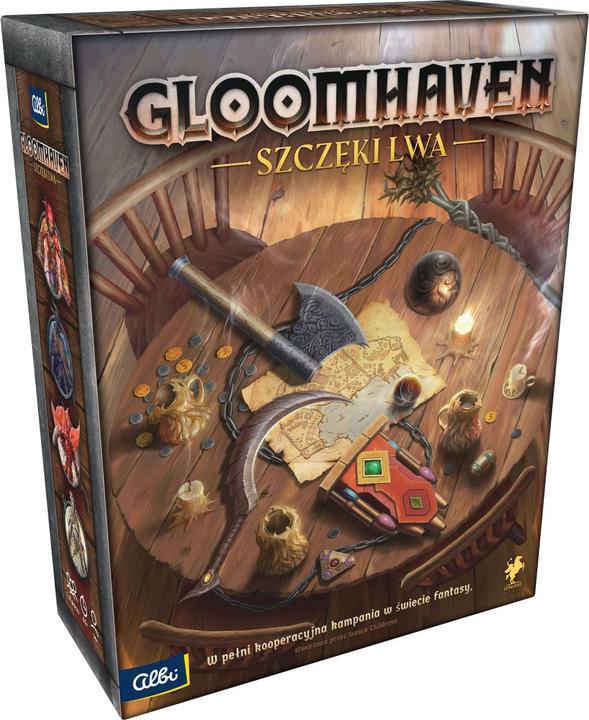 Actual product image albi Board game Gloomhaven: Jaws of the Lion