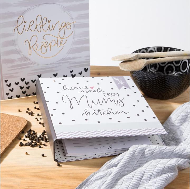 Actual product image Goldbuch Recipe Notebook Favourite Recipes 21 x 22 cm (21 x 22 cm, Lined, Hardcover)