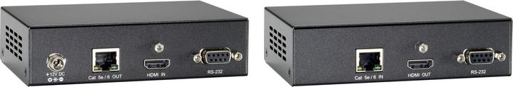 Actual product image LevelOne HVE-9200P HDBaseT HDMI over Cat.5 PoE Extender Ki, 100m (Video Switch, Audio Switch)