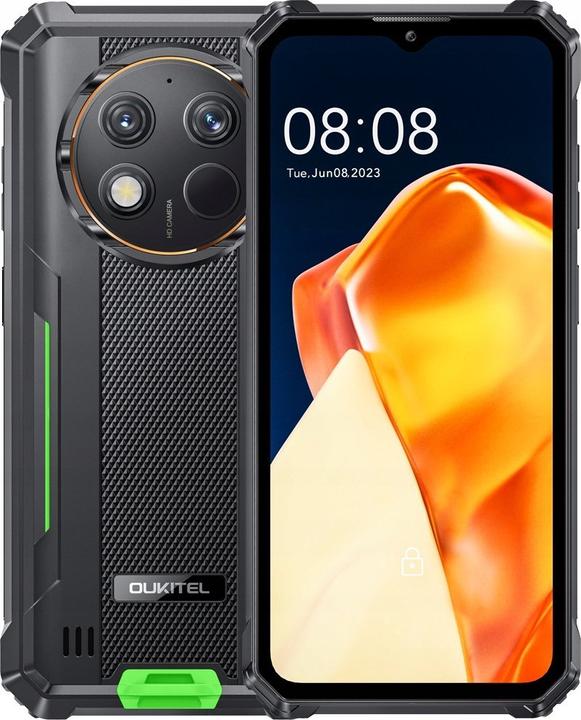 Oukitel Smartphone G1 6.52 6/256 10600 mAh DS. Grün (256 GB, Grün, 6.52", 48 Mpx, 4G)