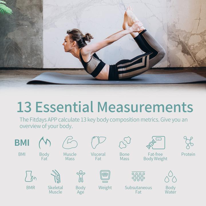 Actual product image ViatomTech Lescale Lite (F5) Bluetooth Weight Scale