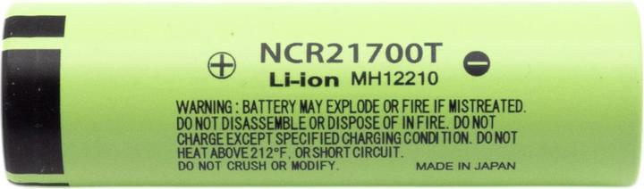 Produktbild Purecrea Li-Ion Akku 3.7V 4800mAh NCR21700T mit Flachpol (1 Stk., 21700, 4800 mAh)