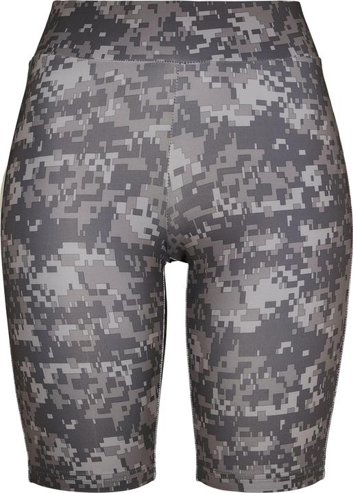 Urban Classics Ladies High Waist Camo Tech Cycle Shorts