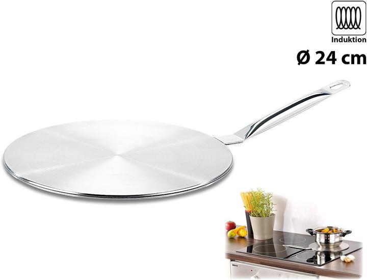 Actual product image Rosenstein & Söhne Universal adapter plate for induction hobs (24 cm, Metal)