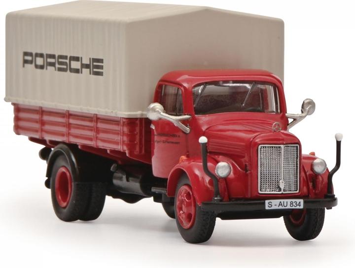 Produktbild Schuco MB L3500 Pr. PORSCHE 1:87
