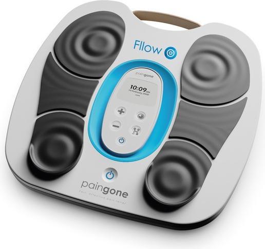 Paingone Fllow | verlicht zware en pijnlijke benen | Bloedsomloop stimulator- Herlaadbare batterij - Afstands
