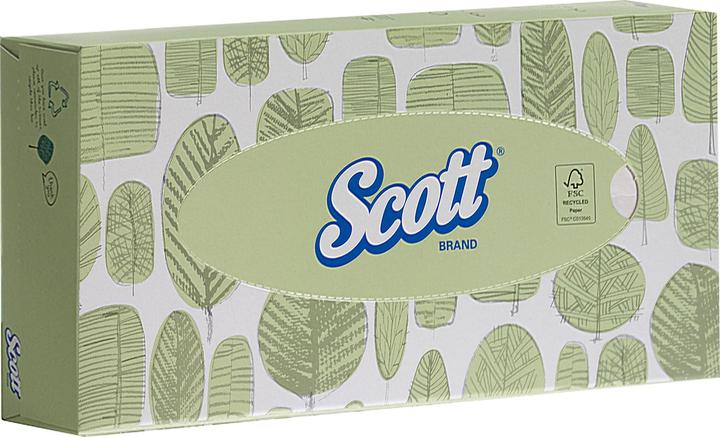 Produktbild Kimberly-Clark SCOTT Facial Tissue Standard WhiteF2