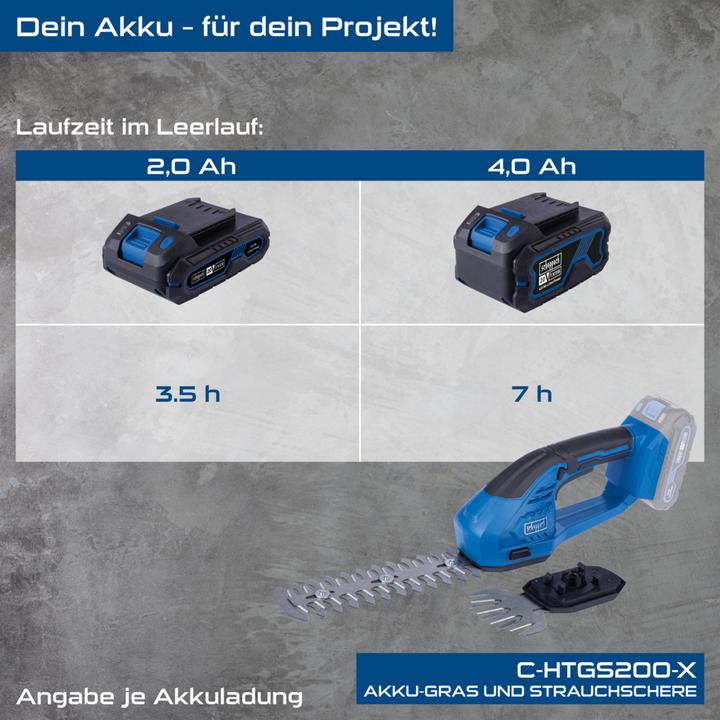 Image du produit Scheppach C-HTGS200-X (Taille-haies sans fil)