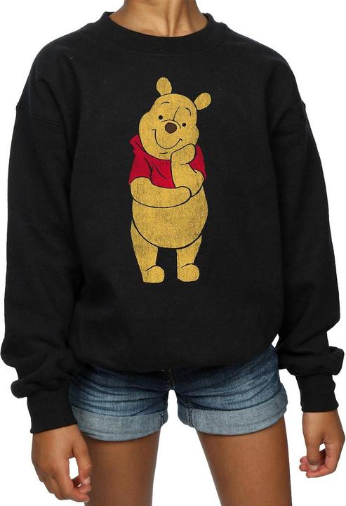 Actual product image Winnie the Pooh Girls Classic Sweatshirt (116)
