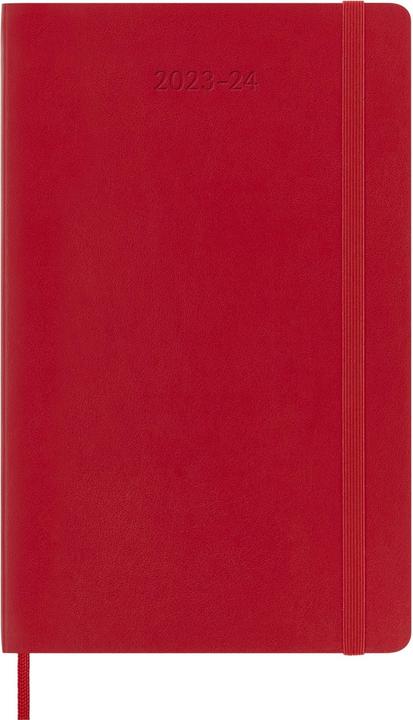 Actual product image Moleskine 18 months weekly note calendar 2023/2024, Large/A5, 1 Wo = 1 page, right lined (A5, English)