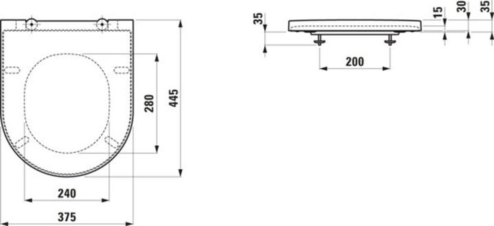 Actual product image Laufen Toiletsae Kartell by SC/QR mathvid