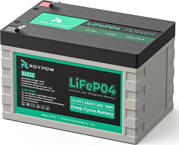Image du produit RoyPow Lithium-Batterie LifePO4 (12 V, 12 Ah)