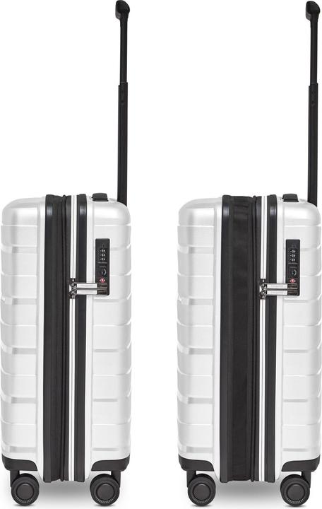 Immagine prodotto Bergpfeil Travel 4-Rollen Kabinentrolley S 55 cm mit Dehnfalte (44 l, Bagaglio a mano (fino a 50 litri))