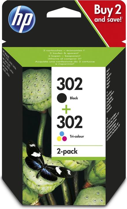 Produktbild HP 302 (M, BK, Y, C)