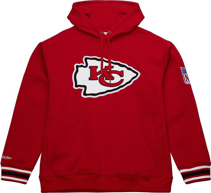 Mitchell & Ness Fleece Hoody - STITCH Kansas City Chiefs - S (S)