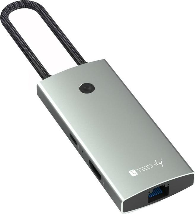 Produktbild Techly Hub USB-C 6 in 1 (USB-C, 6 Ports)