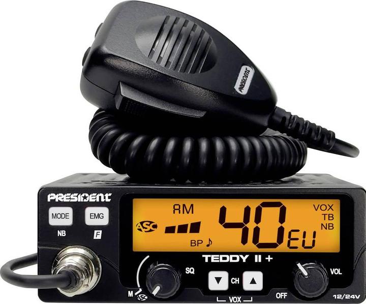 Image du produit President TEDDY II + TXPR376 Radio CB