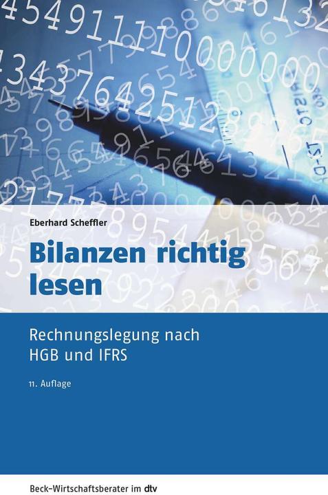 Actual product image Bilanzen richtig lesen (German, Eberhard Scheffler, 2021)