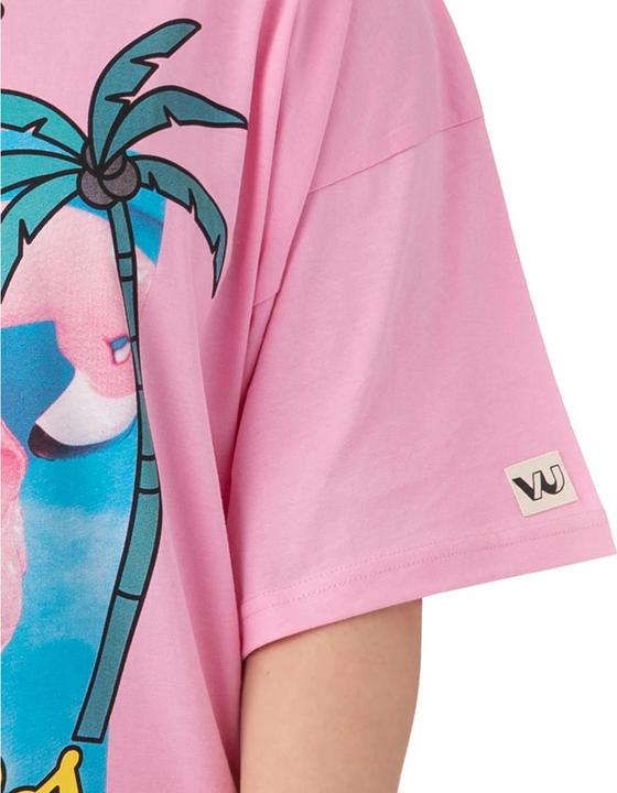 Image du produit Barbie Femmes/Femmes Cali Vibes Robe T-shirt surdimensionnée (XL)
