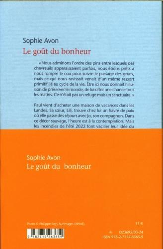 Actual product image Le goût du bonheur (French, Avon Sophie, 2024)