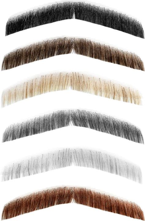 Produktbild Maskworld Schnurrbart Gangster - 6 Farben