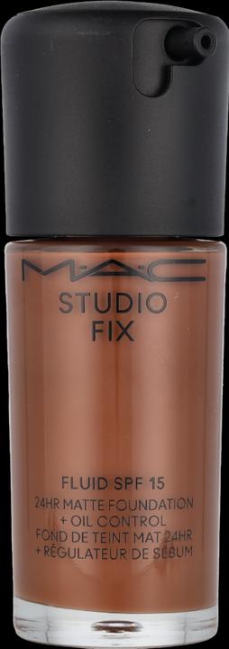 Actual product image MAC Cosmetics Studio Fix Fluid Fond de Teint Sun Protection Factor 15 (re) NW48 (No. NW48)