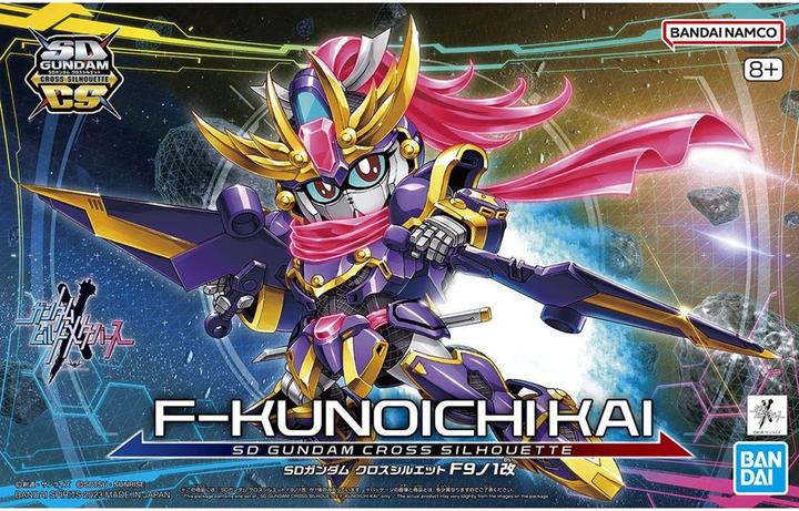 Produktbild Bandai GUNDAM - SD Gundam Cross Silhouette F-Kunoichi Kai - Model Kit