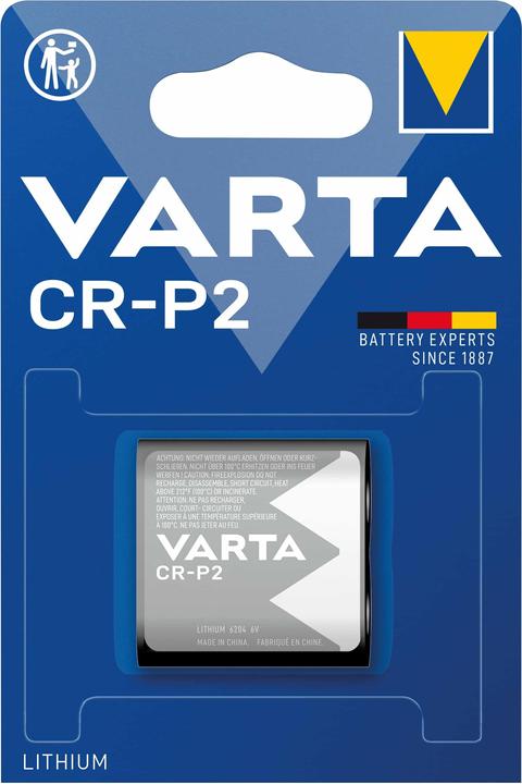 Productafbeelding Varta Photo Lithium (1 Pcs., CRP2, 1450 mAh)