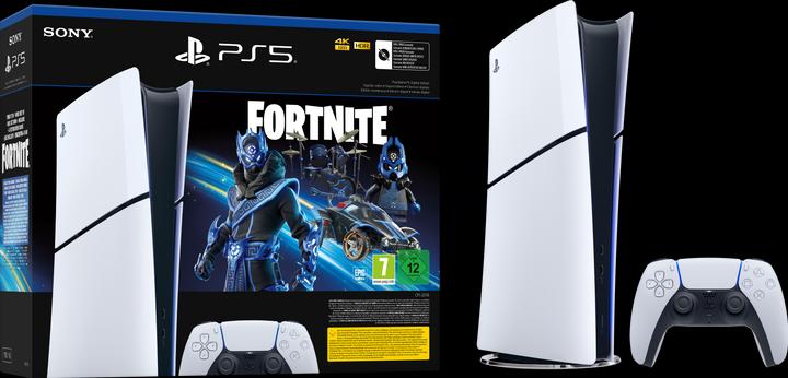 Produktbild Sony PlayStation 5 Digital Edition – Fortnite Cobalt Star Bundle