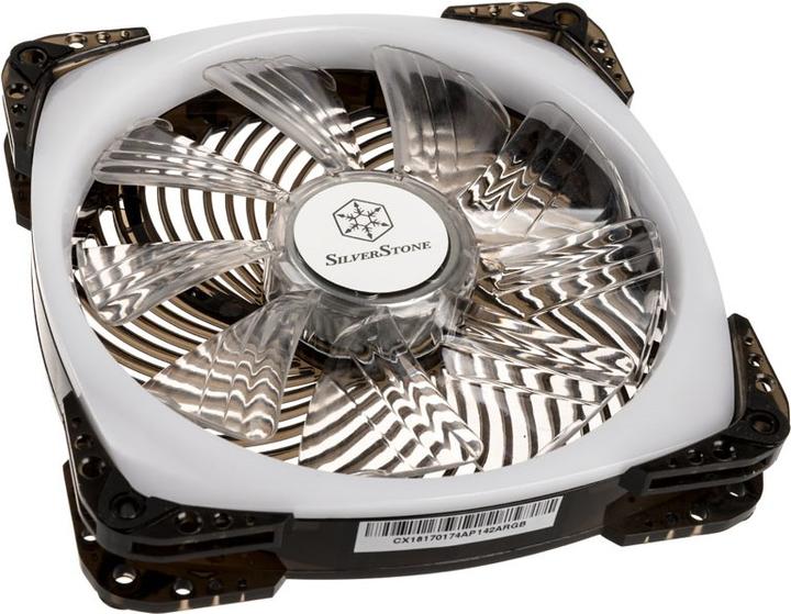 Actual product image Silverstone SST-AP142-ARGB, RGB fan (140 mm, 1 x)