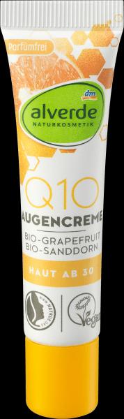 Image du produit dm alverde Crème pour les yeux Q10 (Crème, 15 ml, Jour + nuit)