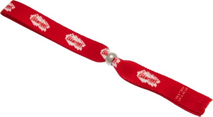 Actual product image Score Draw Champions Of Europe fabric wristband 2019 Festival (13 cm, 100% Synthetic)