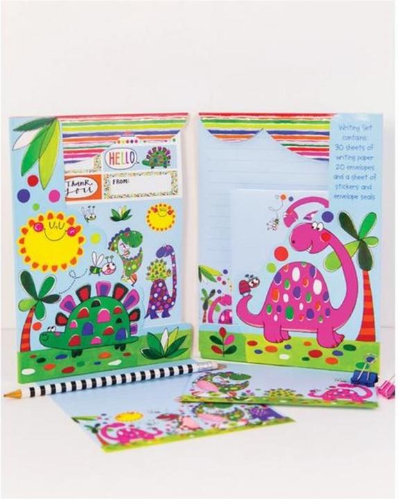 Actual product image Rachel Ellen Stationery set dinosaur (1 pcs.)